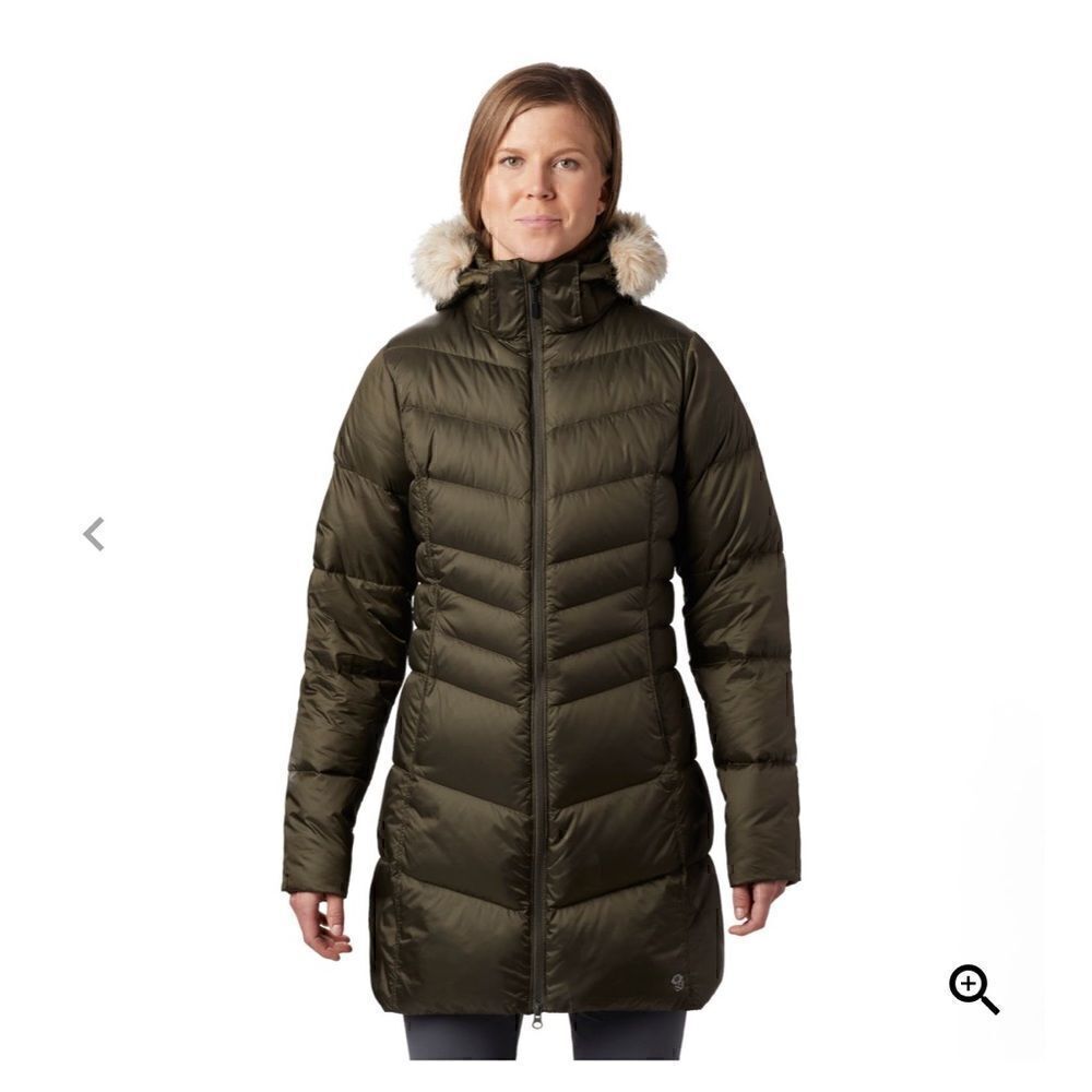NWT Mountain Hardwear Emery Peat Moss Puffer Down Coat (2)